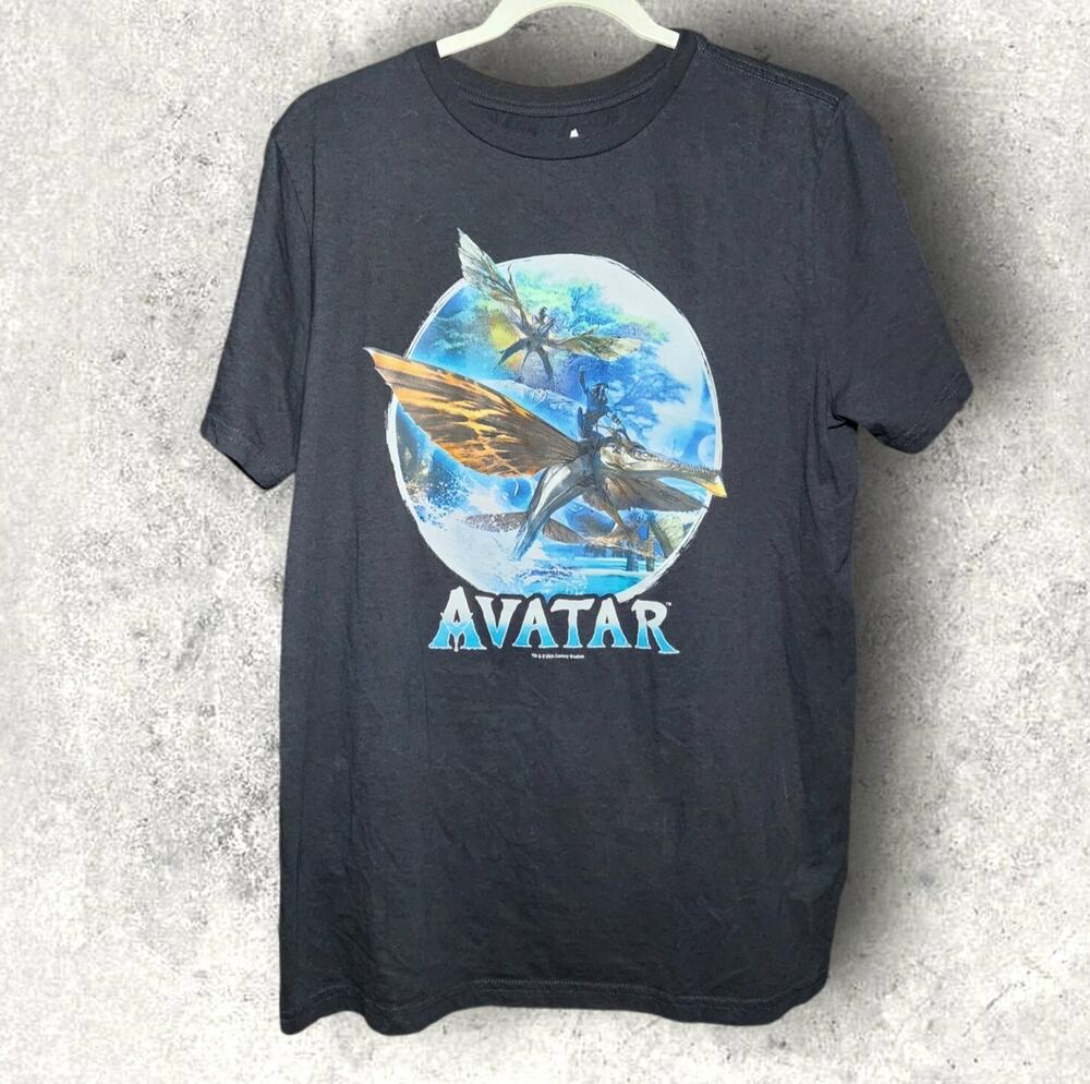 Avatar The Way of the Water Tulkun Ride Movie Promo T Shirt Mens Large